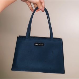 Tiny Cute Navy Blue Guess Bag